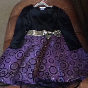 Elegant girls formal dress.